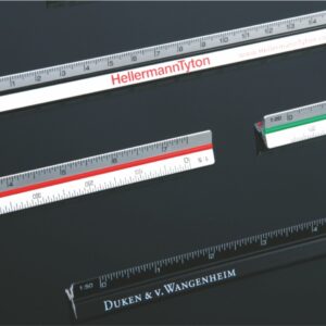 Aluminium-Dreikantlineal